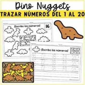 Portada de Trazar y Escribir Números 1 al 20