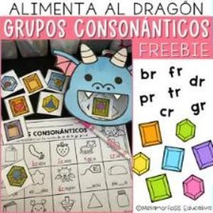Portada de Alimenta al Dragón · Grupos Consonánticos