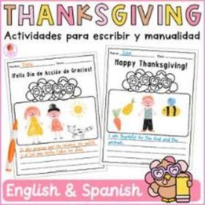 Portada de Actividades de Acción de Gracias