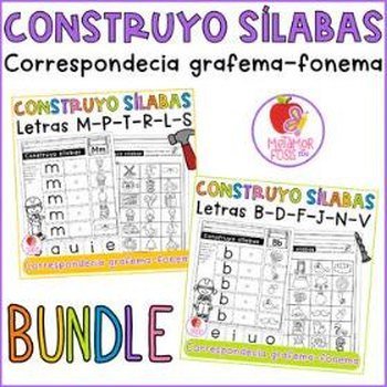 Portada de Construyendo Sílabas (M P T R L S B D F J N V)