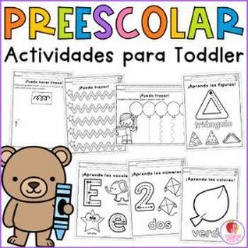 Portada de Toddler Activities Grafomotricidad