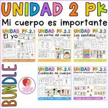 Portada de Unidad 2 Mi cuerpo es importante